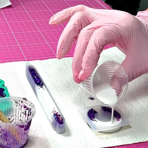 resina do zero ao lucro - passo a passo caneta personalizada com resina 6